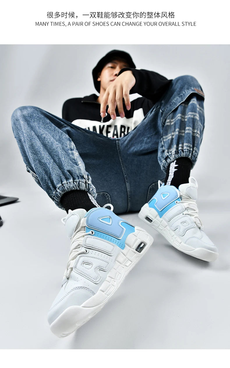 Mens Sports Running Shoes Marathon Sneakers Air Cushion Breathable Lightweight Mens Outdoor Athletic Basketball Jogging Shoes