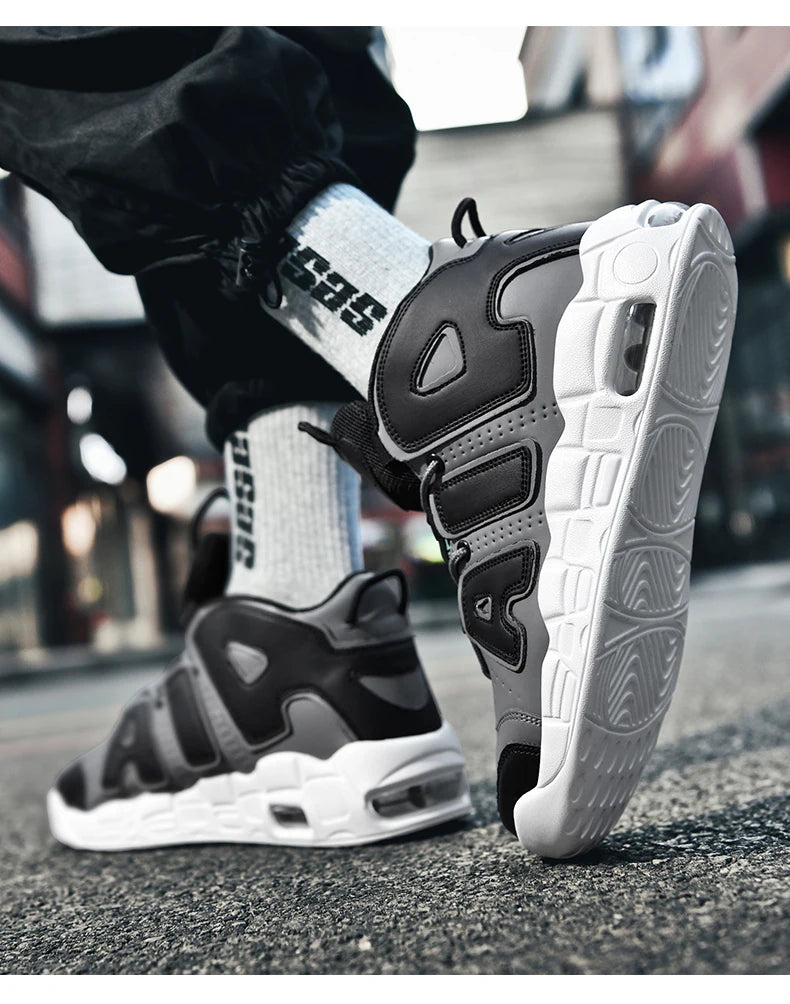 Mens Sports Running Shoes Marathon Sneakers Air Cushion Breathable Lightweight Mens Outdoor Athletic Basketball Jogging Shoes