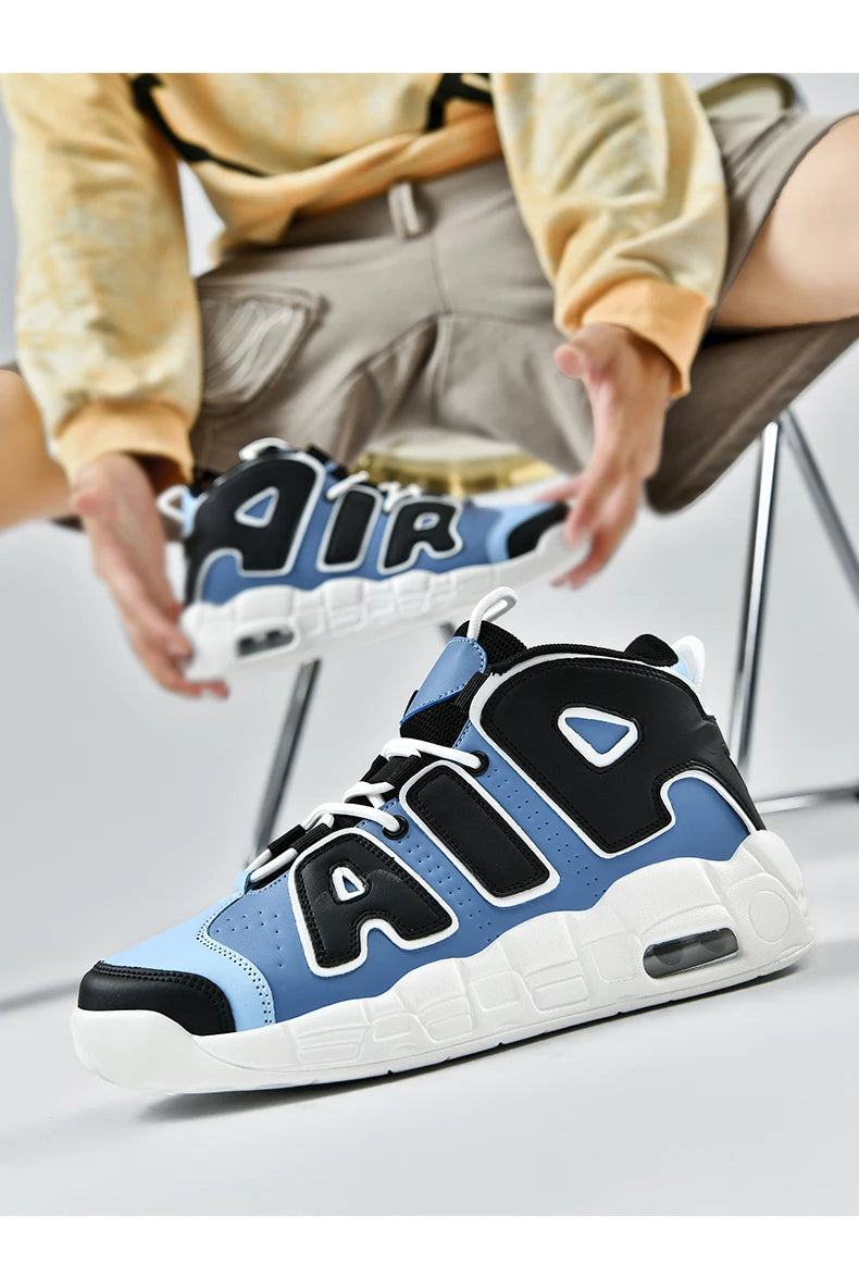 Mens Sports Running Shoes Marathon Sneakers Air Cushion Breathable Lightweight Mens Outdoor Athletic Basketball Jogging Shoes