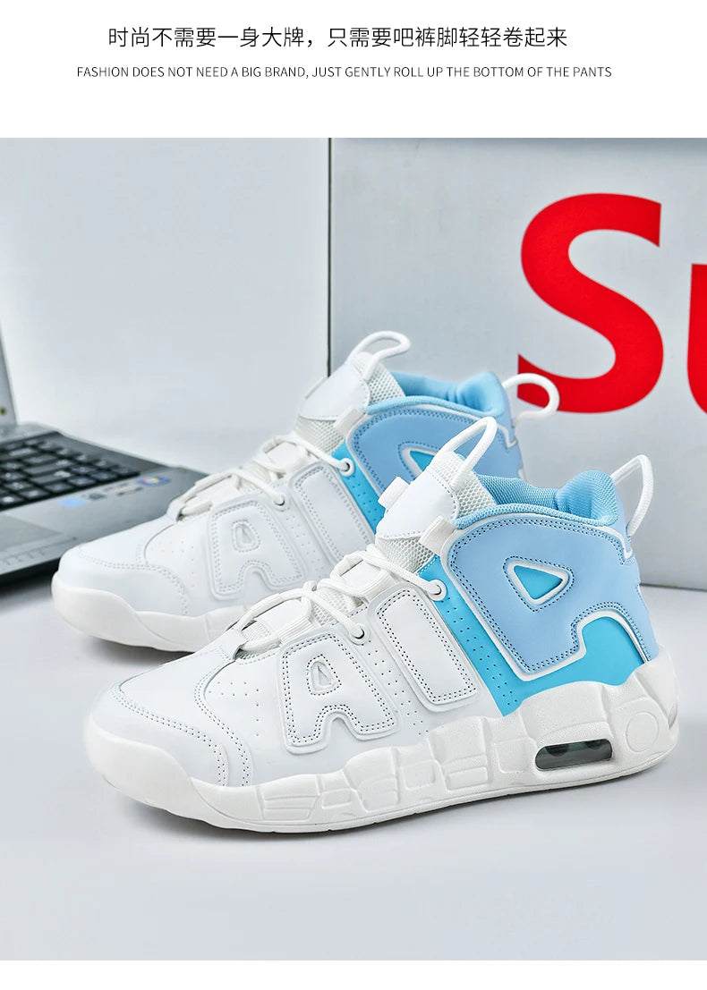 Mens Sports Running Shoes Marathon Sneakers Air Cushion Breathable Lightweight Mens Outdoor Athletic Basketball Jogging Shoes