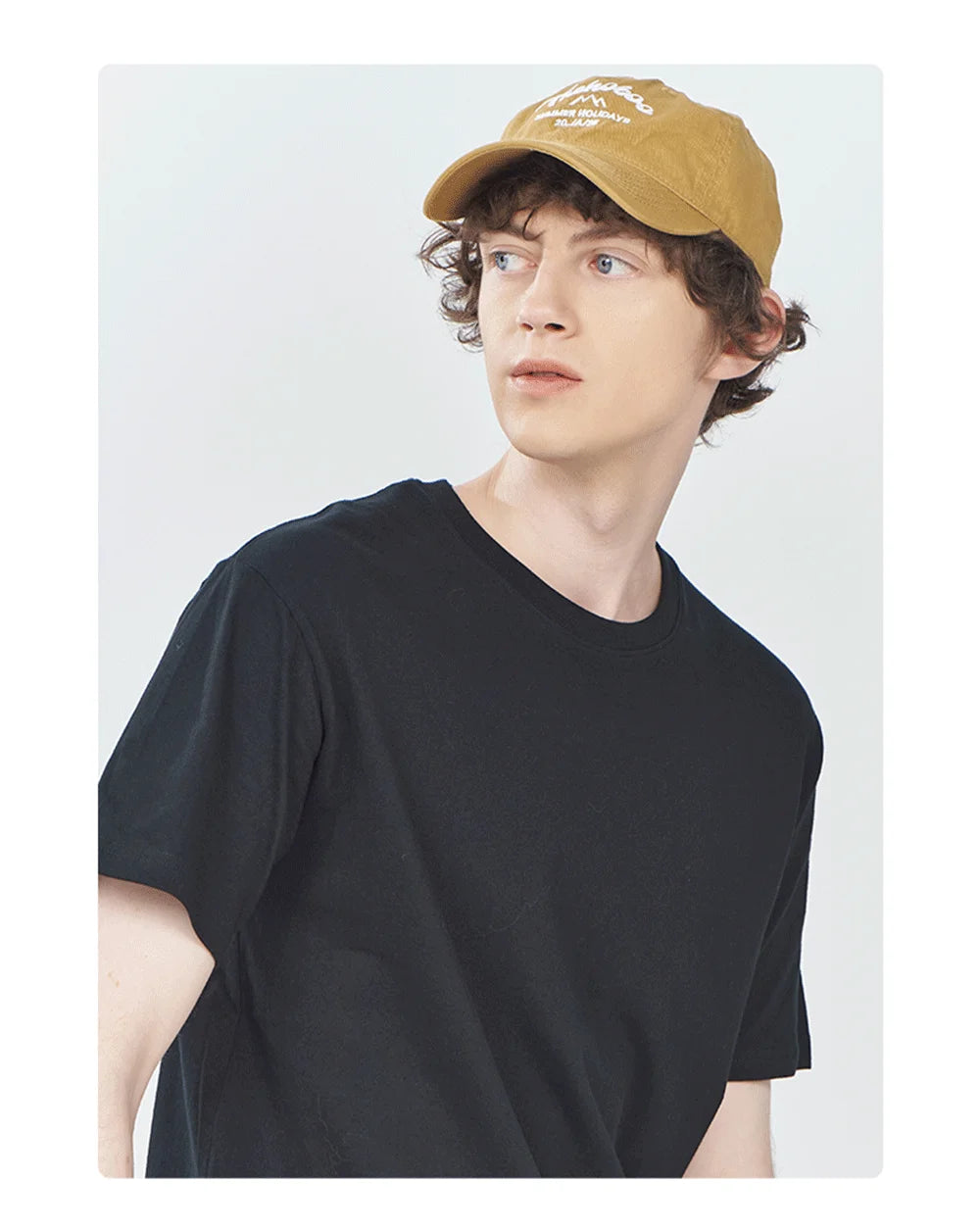 Get Along With The Times In A Calm And Humorous Way Tshirt Mens Oversize Short Sleeve Hip Hop Quality T Shirts Casual Soft Tops