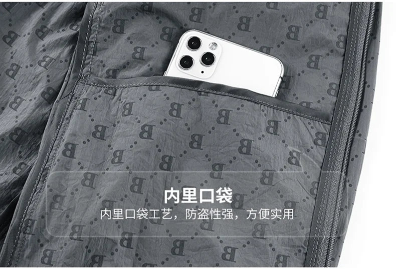 Men Thin Summer Cycling jacket Sun Protection jacket Moutain Hiking Fishing Casual Windbreaker Quick Drying Sports Hooded Coat