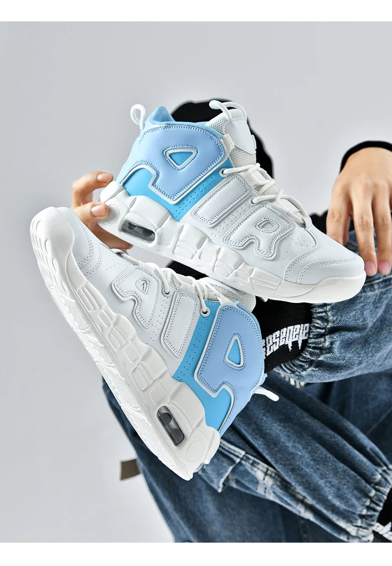 Mens Sports Running Shoes Marathon Sneakers Air Cushion Breathable Lightweight Mens Outdoor Athletic Basketball Jogging Shoes