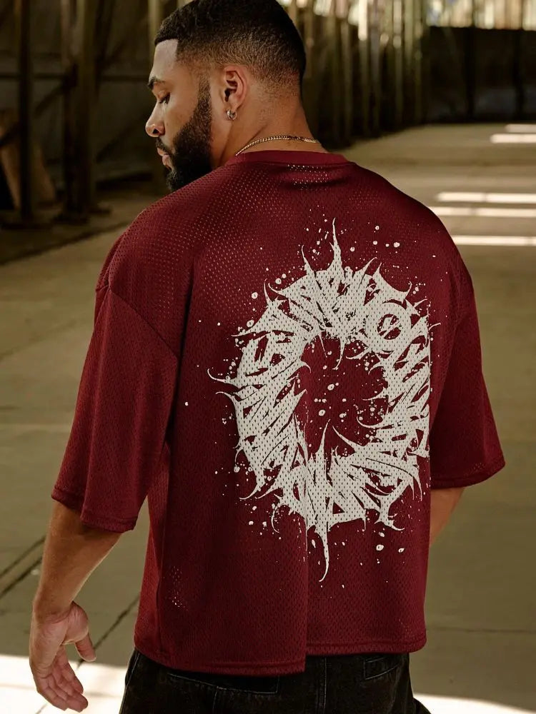 T-shirts Men Summer New Sports Men T-shirts Leisure Round Neck Fashion Loose And Comfortable Clothing Gym Running Shirts man