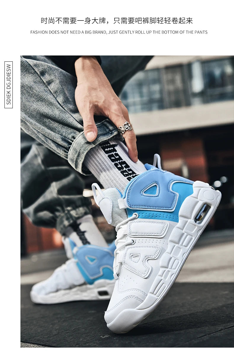 Mens Sports Running Shoes Marathon Sneakers Air Cushion Breathable Lightweight Mens Outdoor Athletic Basketball Jogging Shoes