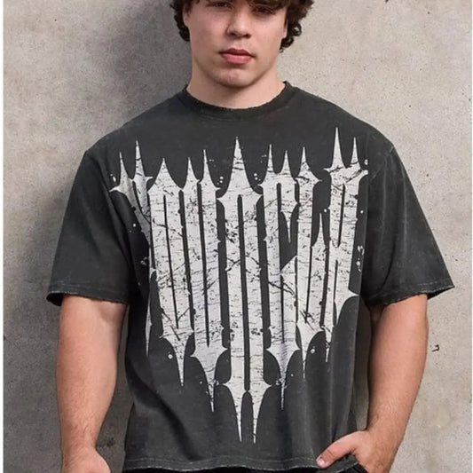 Men T-shirts Summer New Sports Leisure Cotton Round Neck Fashion Loose And Comfortable Clothing Gym Running Shirts man