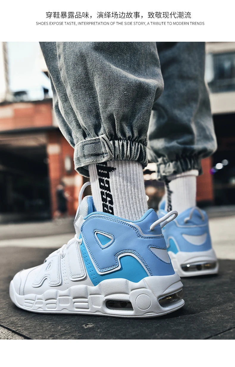 Mens Sports Running Shoes Marathon Sneakers Air Cushion Breathable Lightweight Mens Outdoor Athletic Basketball Jogging Shoes