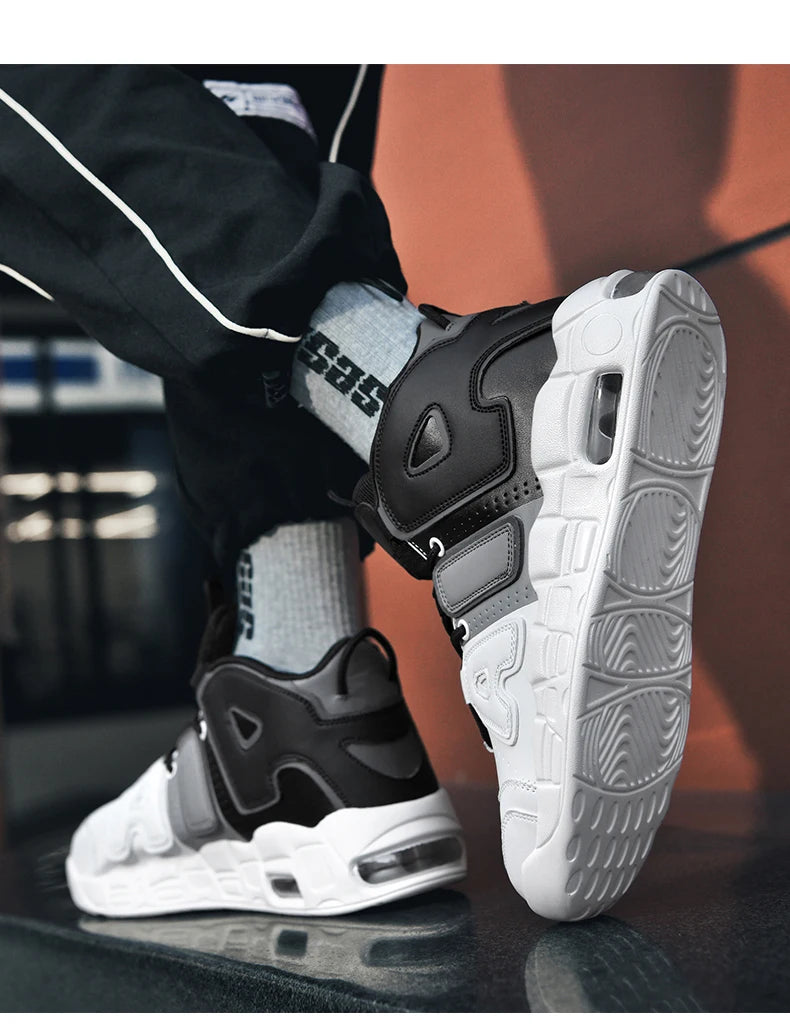 Mens Sports Running Shoes Marathon Sneakers Air Cushion Breathable Lightweight Mens Outdoor Athletic Basketball Jogging Shoes