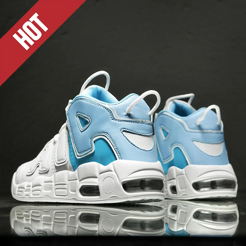 Mens Sports Running Shoes Marathon Sneakers Air Cushion Breathable Lightweight Mens Outdoor Athletic Basketball Jogging Shoes