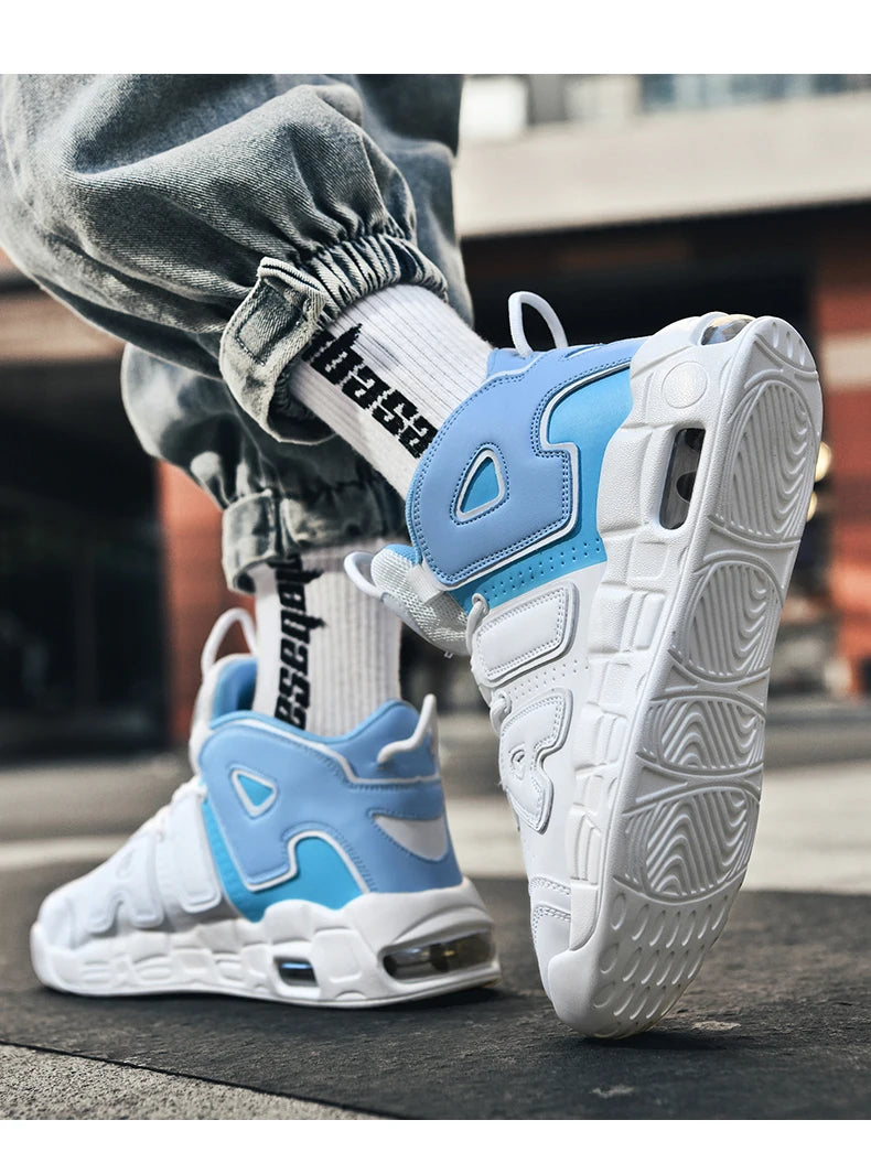 Mens Sports Running Shoes Marathon Sneakers Air Cushion Breathable Lightweight Mens Outdoor Athletic Basketball Jogging Shoes