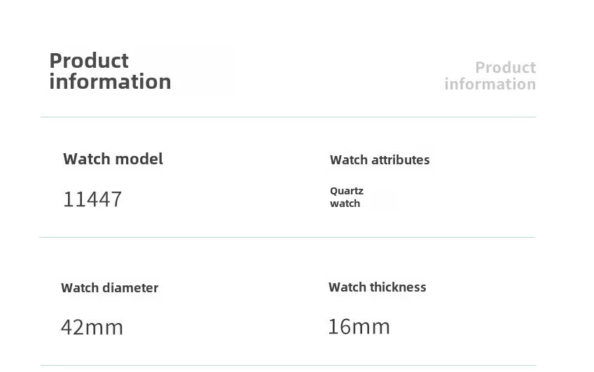 Foreign trade new men's watch wholesale color line hollow dial quartz watch simple fashion watch spot