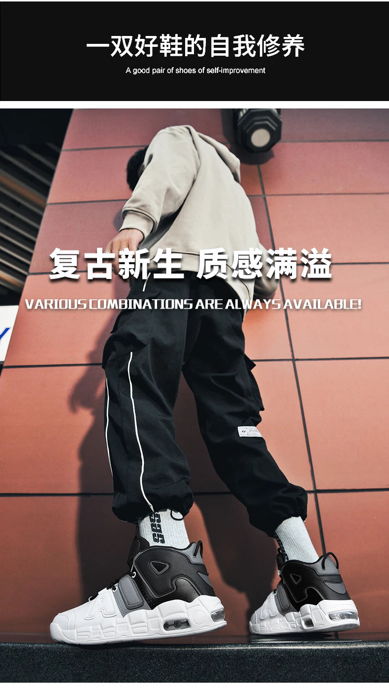 Mens Sports Running Shoes Marathon Sneakers Air Cushion Breathable Lightweight Mens Outdoor Athletic Basketball Jogging Shoes