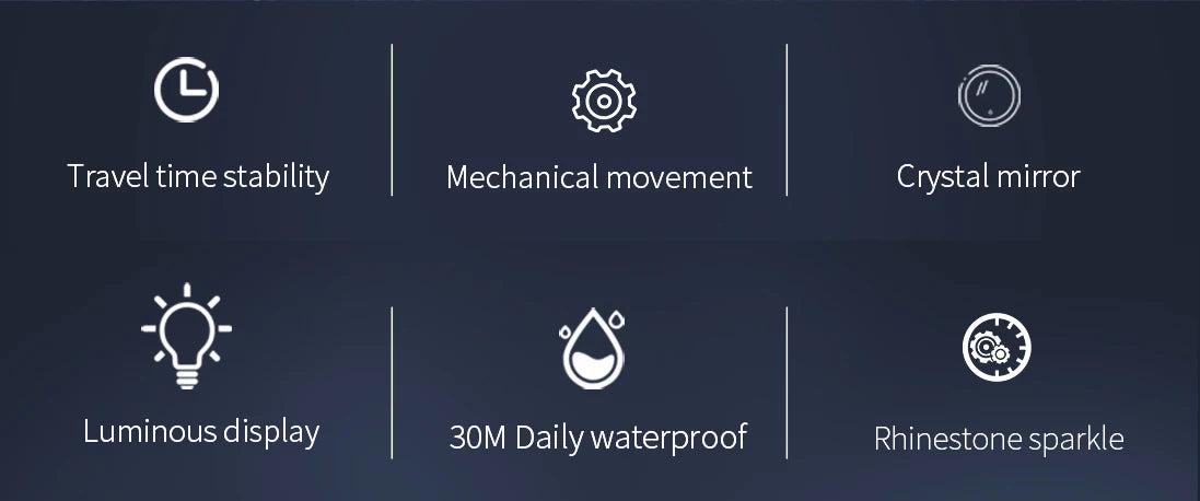 LONGLUX Automatic mechanical watch alloy steel vintage retro luxury waterproof skeleton ffordable 40mm wholesale Watch for Men